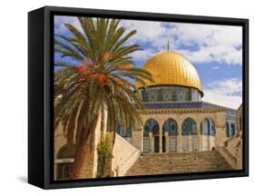 Dome of the Rock, Jerusalem, Israel, Middle East-Michael DeFreitas-Framed Stretched Canvas