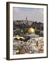 Dome of the Rock, Jerusalem, Israel, Middle East-Michael DeFreitas-Framed Photographic Print