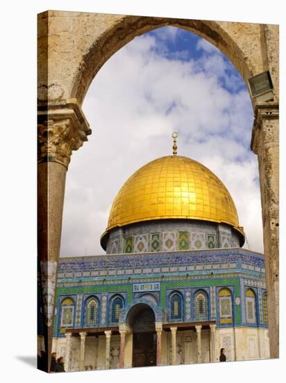 Dome of the Rock, Jerusalem, Israel, Middle East-Michael DeFreitas-Stretched Canvas