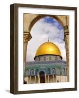 Dome of the Rock, Jerusalem, Israel, Middle East-Michael DeFreitas-Framed Photographic Print