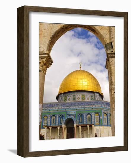 Dome of the Rock, Jerusalem, Israel, Middle East-Michael DeFreitas-Framed Photographic Print