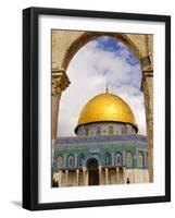 Dome of the Rock, Jerusalem, Israel, Middle East-Michael DeFreitas-Framed Photographic Print