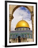 Dome of the Rock, Jerusalem, Israel, Middle East-Michael DeFreitas-Framed Photographic Print