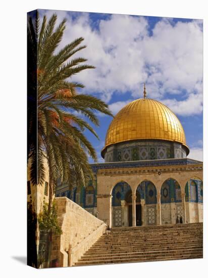 Dome of the Rock, Jerusalem, Israel, Middle East-Michael DeFreitas-Stretched Canvas