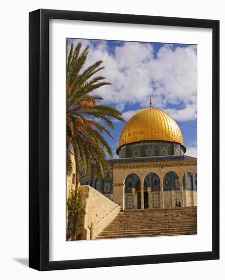 Dome of the Rock, Jerusalem, Israel, Middle East-Michael DeFreitas-Framed Photographic Print