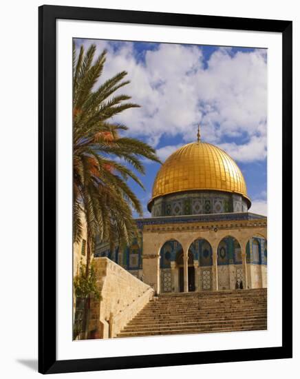 Dome of the Rock, Jerusalem, Israel, Middle East-Michael DeFreitas-Framed Photographic Print