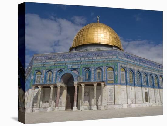 Dome of the Rock, Jerusalem, Israel, Middle East-Michael DeFreitas-Stretched Canvas