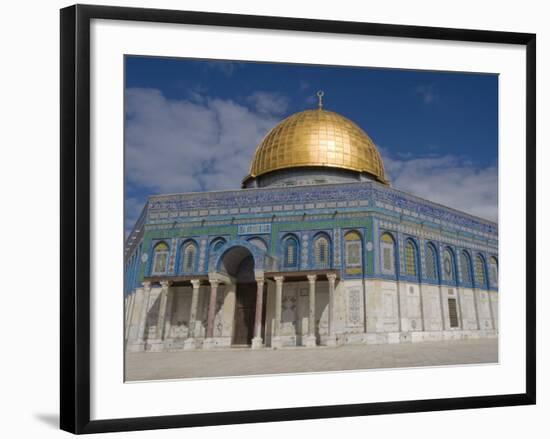 Dome of the Rock, Jerusalem, Israel, Middle East-Michael DeFreitas-Framed Photographic Print