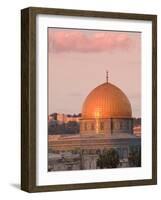 Dome of the Rock, Jerusalem, Israel, Middle East-Michael DeFreitas-Framed Photographic Print