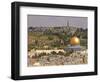 Dome of the Rock, Jerusalem, Israel, Middle East-Michael DeFreitas-Framed Photographic Print