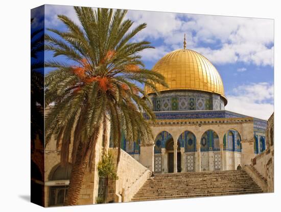 Dome of the Rock, Jerusalem, Israel, Middle East-Michael DeFreitas-Stretched Canvas