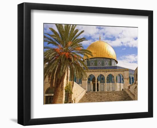 Dome of the Rock, Jerusalem, Israel, Middle East-Michael DeFreitas-Framed Photographic Print