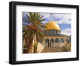 Dome of the Rock, Jerusalem, Israel, Middle East-Michael DeFreitas-Framed Photographic Print