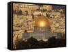 Dome of the Rock, Jerusalem, Israel-Yvette Cardozo-Framed Stretched Canvas