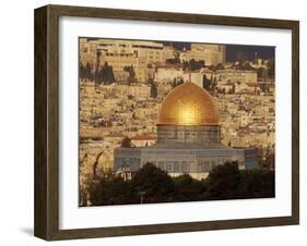 Dome of the Rock, Jerusalem, Israel-Yvette Cardozo-Framed Premium Photographic Print