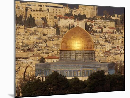 Dome of the Rock, Jerusalem, Israel-Yvette Cardozo-Mounted Premium Photographic Print