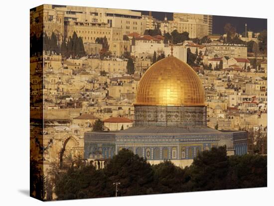 Dome of the Rock, Jerusalem, Israel-Yvette Cardozo-Stretched Canvas