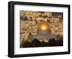 Dome of the Rock, Jerusalem, Israel-Yvette Cardozo-Framed Photographic Print