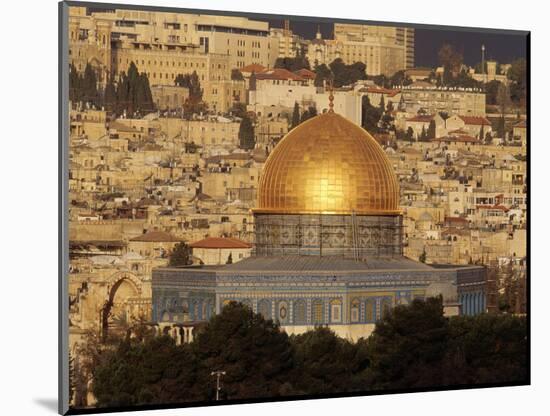 Dome of the Rock, Jerusalem, Israel-Yvette Cardozo-Mounted Photographic Print