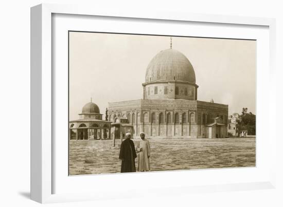 Dome of the Rock, Jerusalem, Israel-null-Framed Art Print