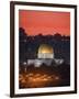 Dome of the Rock Mosque, Dusk, Jerusalem, Israel-Michele Falzone-Framed Photographic Print