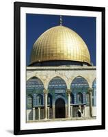 Dome of the Rock, Mosque of Omar, Temple Mount, Jerusalem, Israel, Middle East-Sylvain Grandadam-Framed Photographic Print