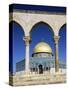 Dome of the Rock, Mosque of Omar, Temple Mount, Jerusalem, Israel, Middle East-Sylvain Grandadam-Stretched Canvas