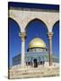 Dome of the Rock, Mosque of Omar, Temple Mount, Jerusalem, Israel, Middle East-Sylvain Grandadam-Stretched Canvas