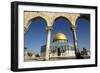 Dome of the Rock Mosque, Temple Mount, UNESCO World Heritage Site, Jerusalem, Israel, Middle East-Yadid Levy-Framed Photographic Print