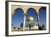 Dome of the Rock Mosque, Temple Mount, UNESCO World Heritage Site, Jerusalem, Israel, Middle East-Yadid Levy-Framed Photographic Print