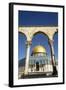 Dome of the Rock Mosque, Temple Mount, UNESCO World Heritage Site, Jerusalem, Israel, Middle East-Yadid Levy-Framed Photographic Print