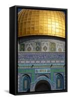 Dome of the Rock Mosque, Temple Mount, UNESCO World Heritage Site, Jerusalem, Israel, Middle East-Yadid Levy-Framed Stretched Canvas