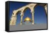 Dome of the Rock Mosque, Temple Mount, UNESCO World Heritage Site, Jerusalem, Israel, Middle East-Yadid Levy-Framed Stretched Canvas