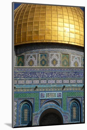 Dome of the Rock Mosque, Temple Mount, UNESCO World Heritage Site, Jerusalem, Israel, Middle East-Yadid Levy-Mounted Photographic Print