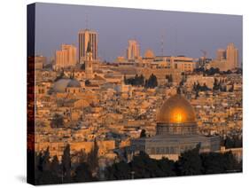 Dome of the Rock, Old City, Jeruslaem, Israel-Jon Arnold-Stretched Canvas
