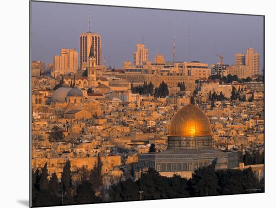 Dome of the Rock, Old City, Jeruslaem, Israel-Jon Arnold-Mounted Photographic Print