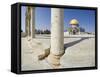 Dome of the Rock on Temple Mount-Jon Hicks-Framed Stretched Canvas