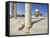 Dome of the Rock on Temple Mount-Jon Hicks-Framed Stretched Canvas