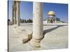 Dome of the Rock on Temple Mount-Jon Hicks-Stretched Canvas