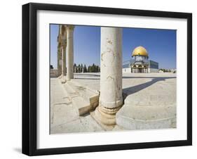 Dome of the Rock on Temple Mount-Jon Hicks-Framed Photographic Print