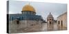 Dome of the Rock, Temple Mount (Haram esh-Sharif), Old City, Jerusalem, Israel-null-Stretched Canvas