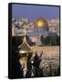 Dome of the Rock, Temple Mount, Jerusalem, Israel-Jon Arnold-Framed Stretched Canvas