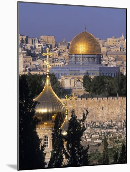 Dome of the Rock, Temple Mount, Jerusalem, Israel-Jon Arnold-Mounted Photographic Print