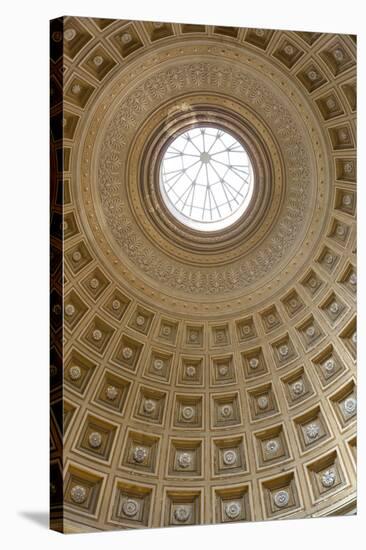 Dome of the Sala Rotonda in the Vatican Museum, Vatican City, Rome, Lazio, Italy-Stuart Black-Stretched Canvas