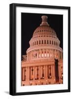 Dome of the U.S. Capitol Building-Sean Linehan-Framed Art Print