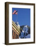 Dome on Elks Building in Aspen-Jon Hicks-Framed Photographic Print