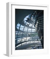 Dome Reichstag, Berlin Germany-null-Framed Art Print