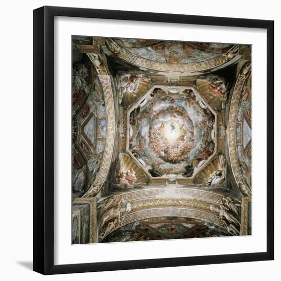 Dome with Assumption of Virgin, 1526-1530-Antonio Allegri Da Correggio-Framed Giclee Print