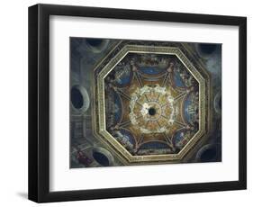 Dome with Frescoes-Cesare Maccari-Framed Giclee Print