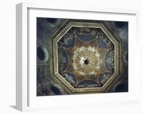 Dome with Frescoes-Cesare Maccari-Framed Giclee Print